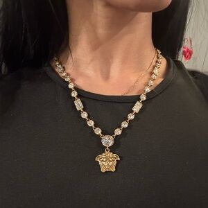 Versace Medusa necklace
